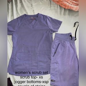 Greys Anatomy Scrub Set